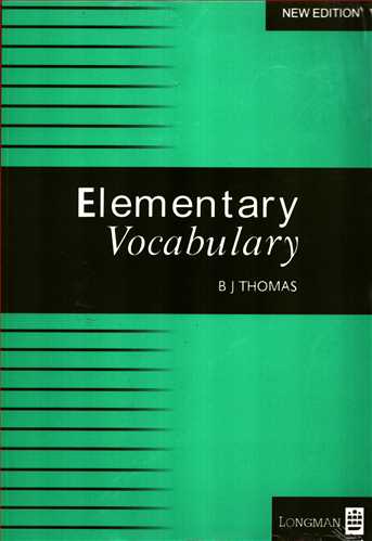 Elementary Vocabulary New Edition