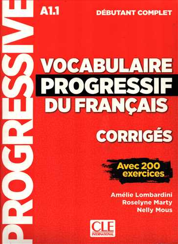Vocabulaire Progressif Du Francais A1.1 + CD