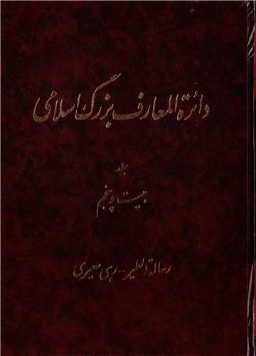 دائره المعارف بزرگ اسلامي جلد 25  (مرکز دايره المعارف بزرگ اسلامي)