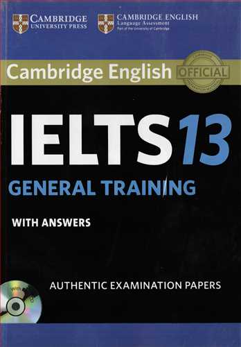 IELTS Cambridge 13 Genral Training + CD