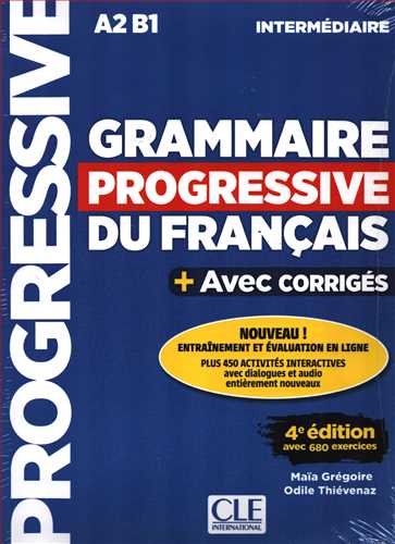 Grammaire Progressif DU Francais A2 B1 4 Edition