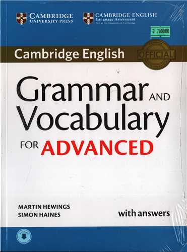 grammar and vocabulary for advanced