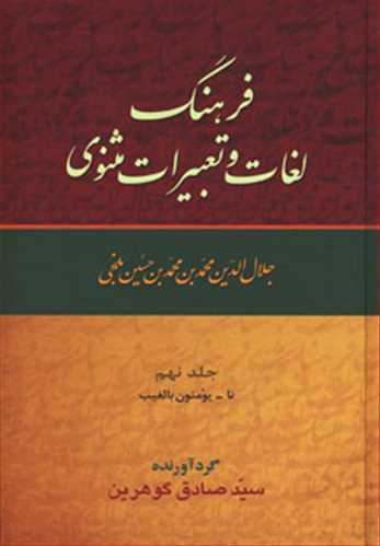 فرهنگ لغات و تعبیرات مثنوی - 9 جلدی